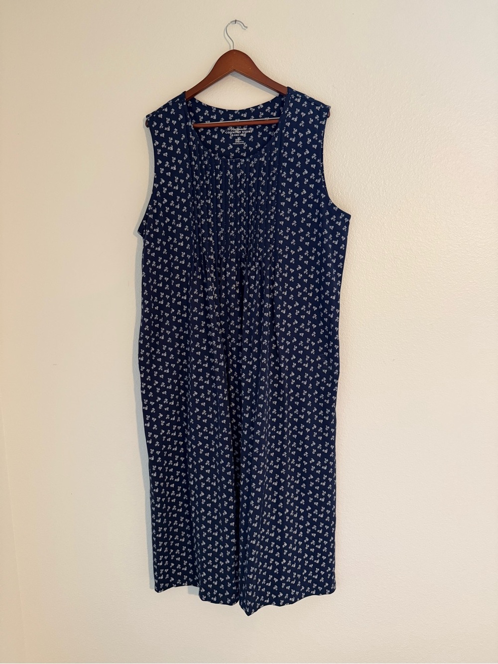 The Vermont Country Store Summer Maxi Dress - 100% Cotton